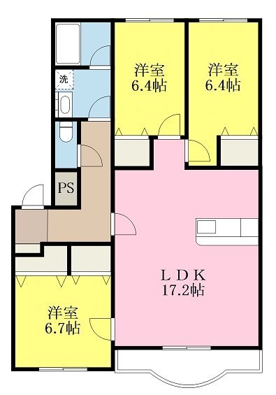 3LDK