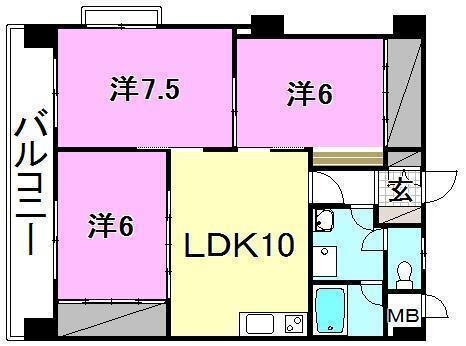 3LDK
