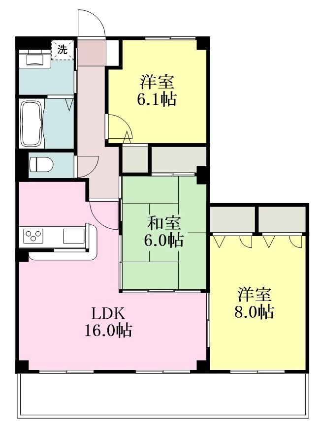 3LDK