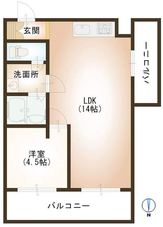1LDK