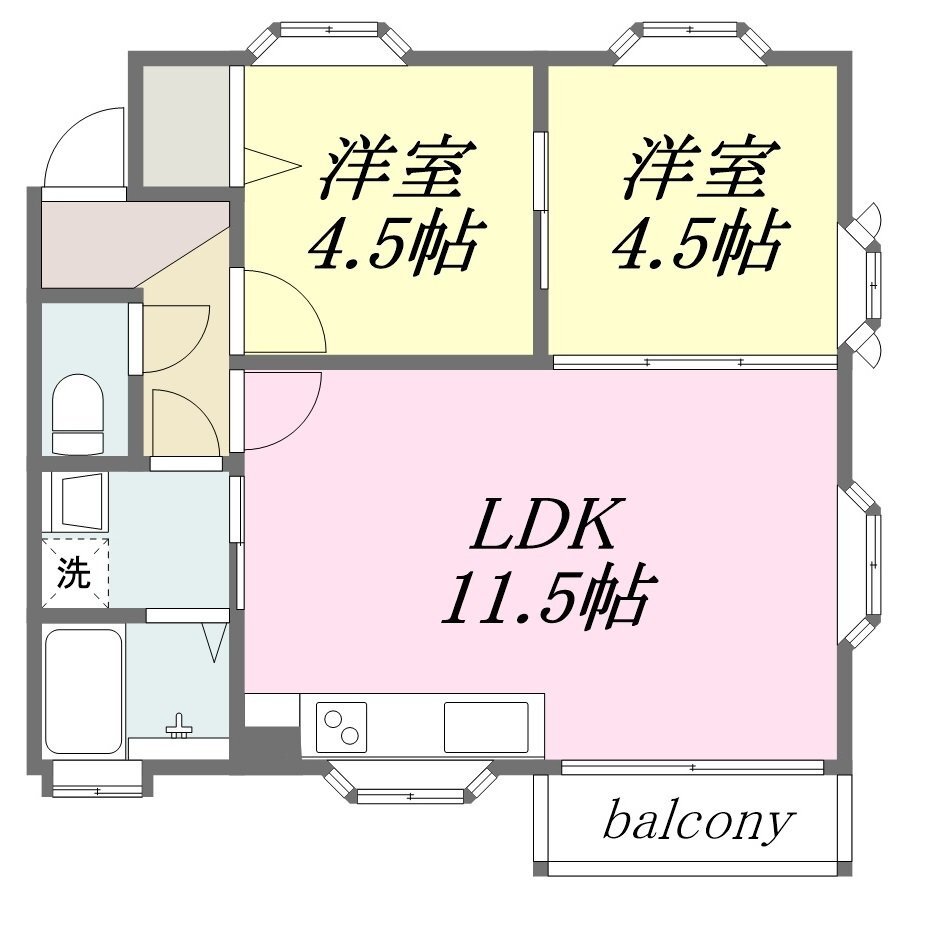 2LDK
