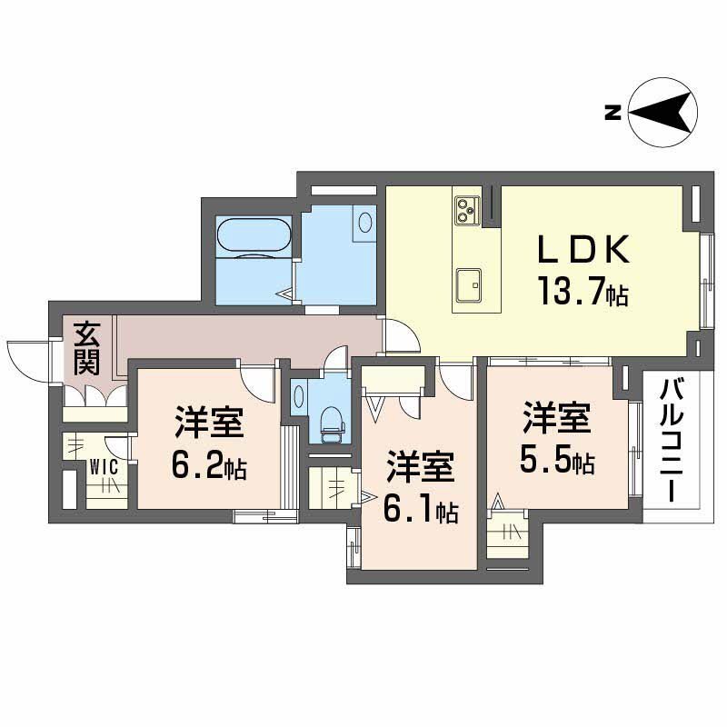3LDK