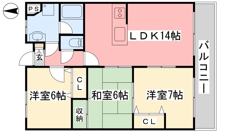3LDK