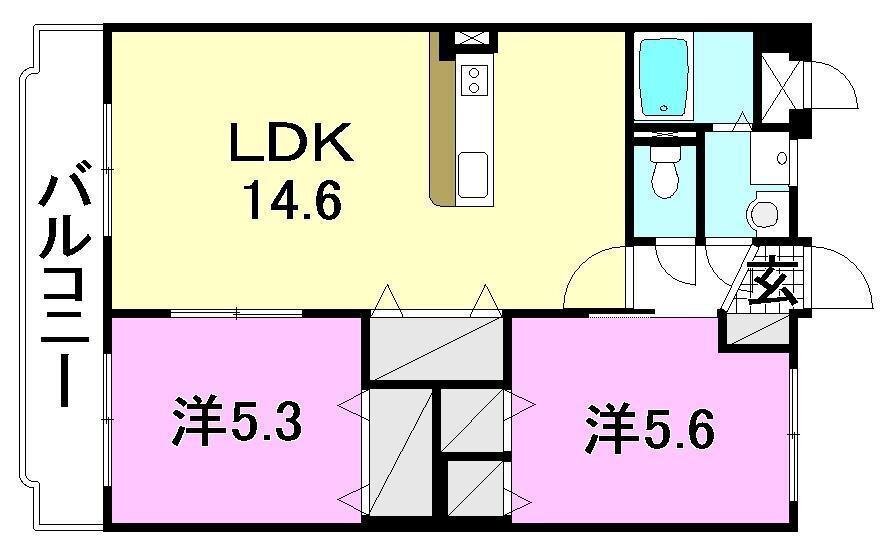 2LDK