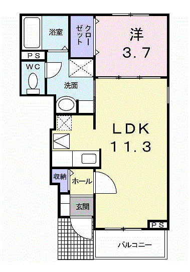 1LDK