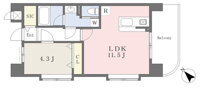 1LDK