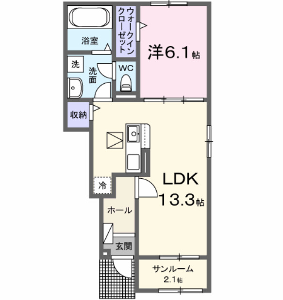 1LDK
