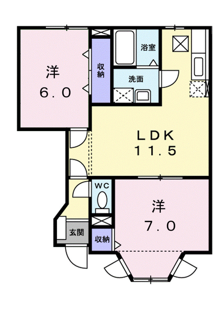 2LDK