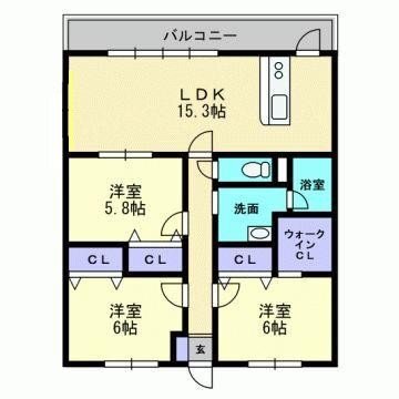 3LDK