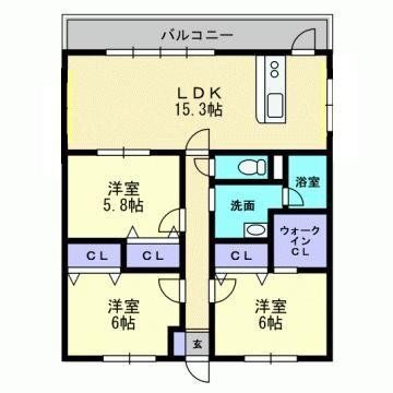3LDK