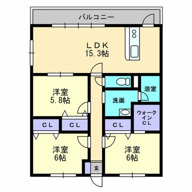 3LDK