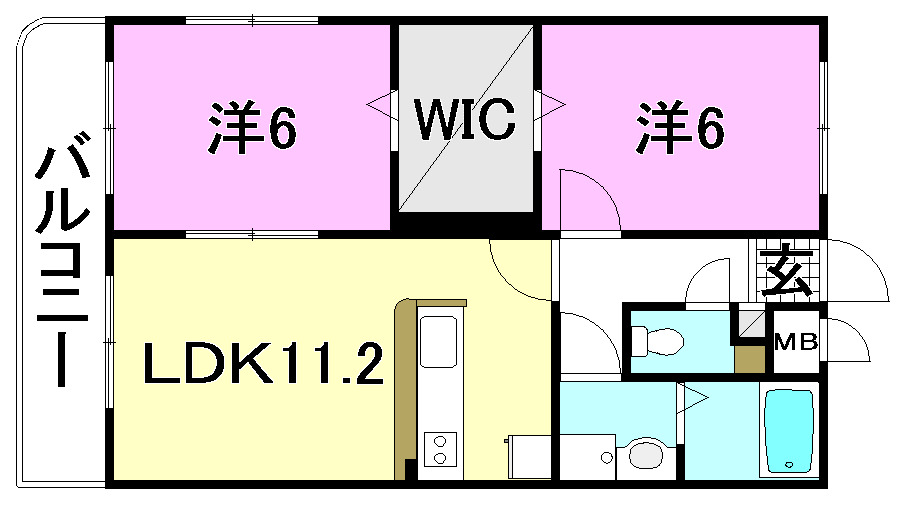 2LDK