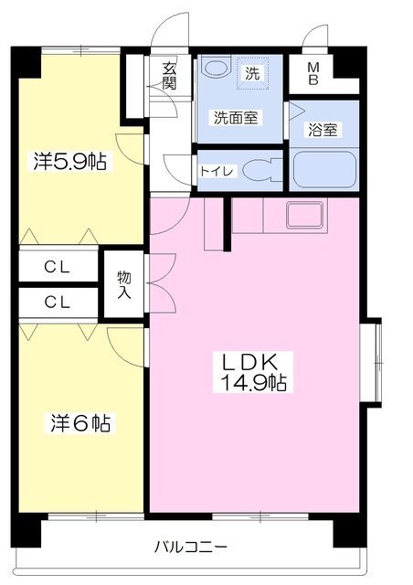 2LDK