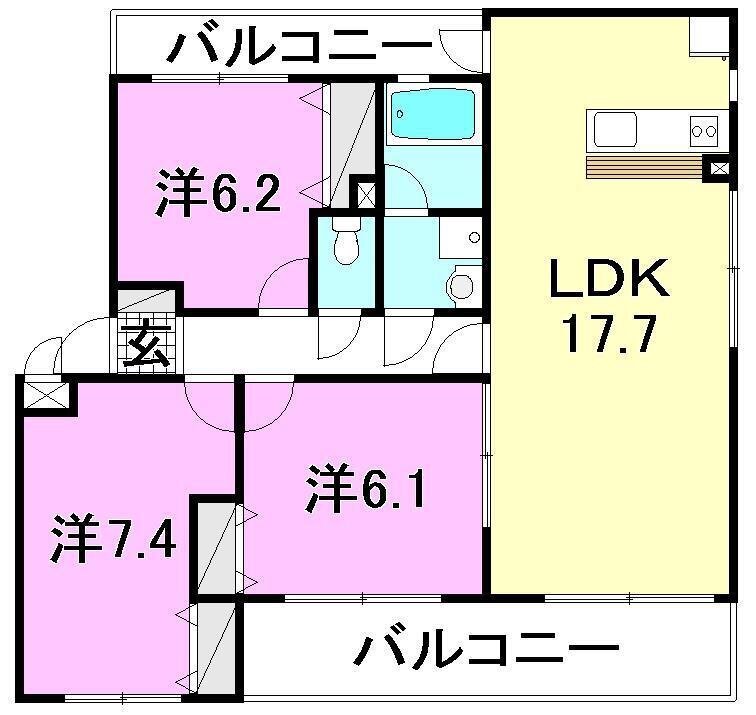 3LDK