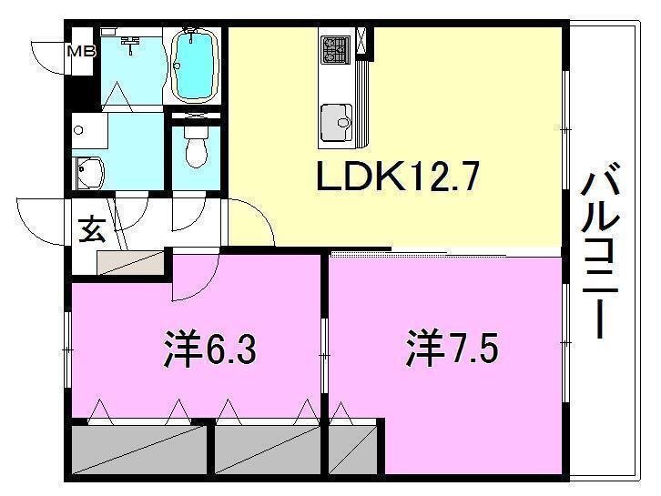 2LDK
