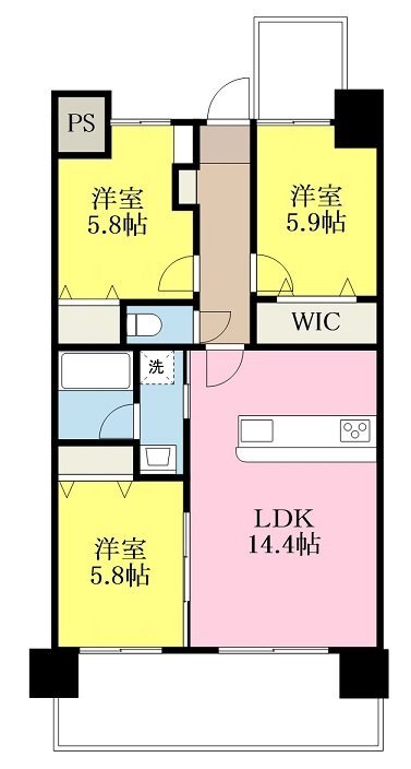 3LDK