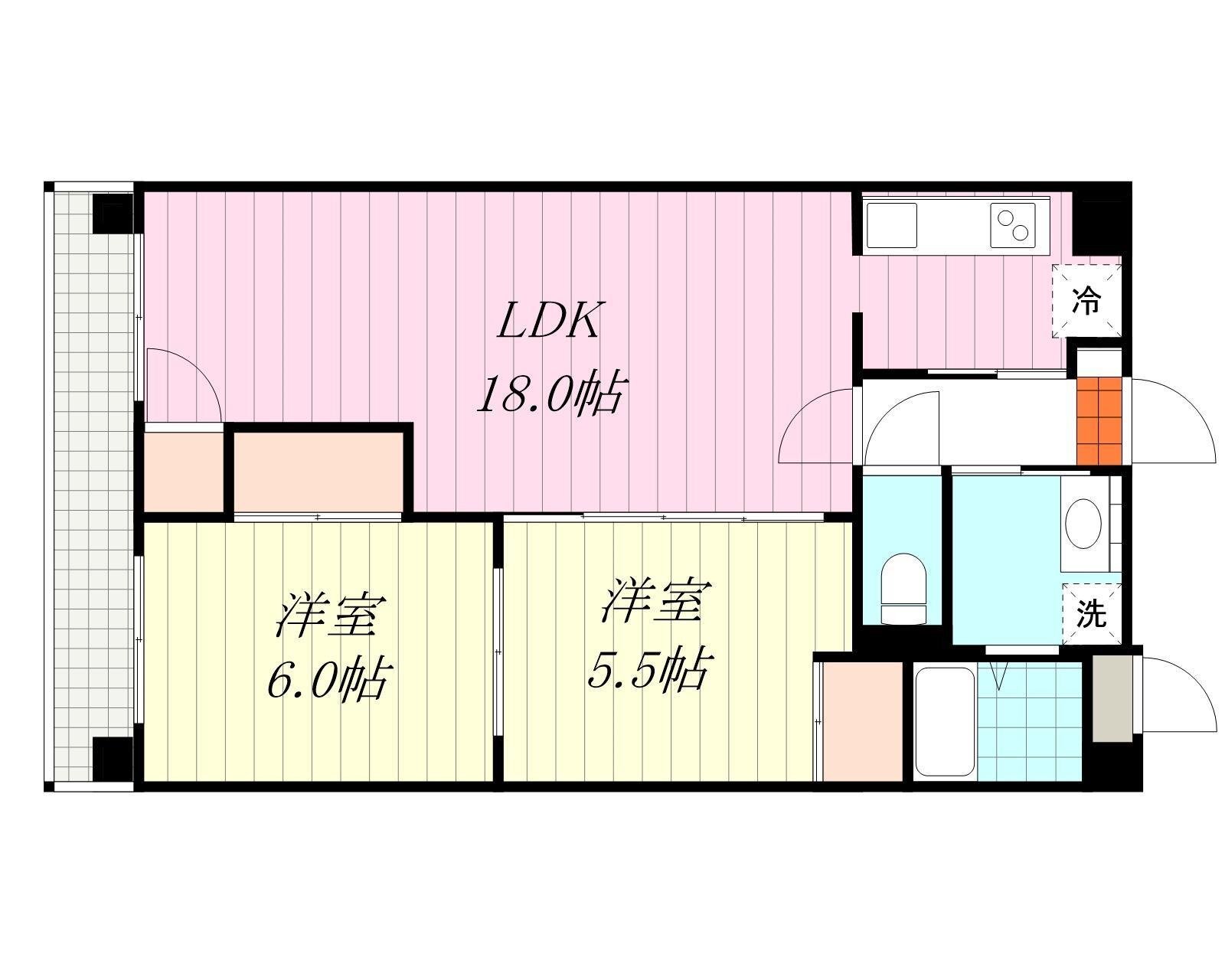 2LDK
