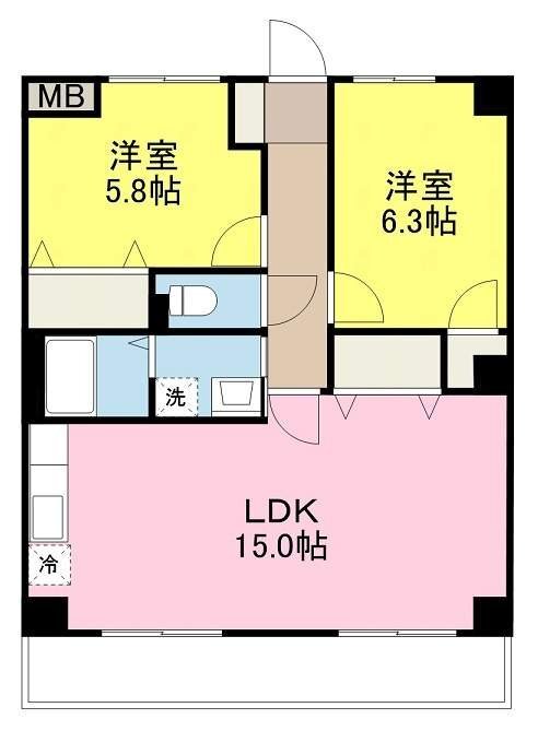 2LDK
