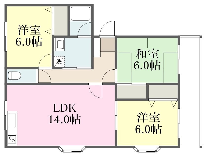 3LDK