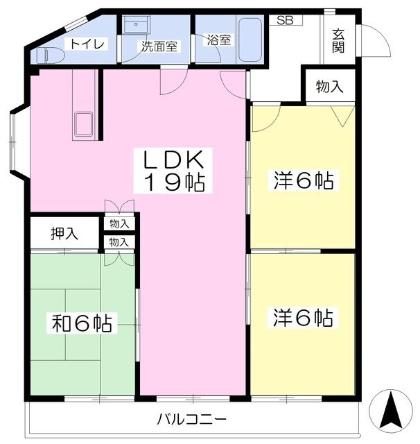3LDK