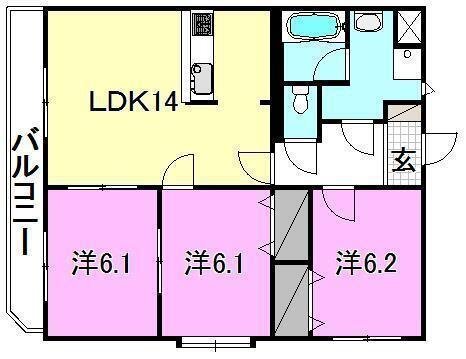 3LDK