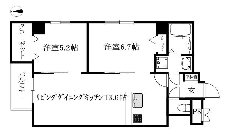 2LDK
