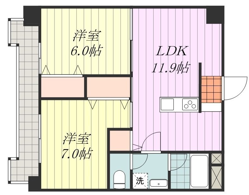 2LDK