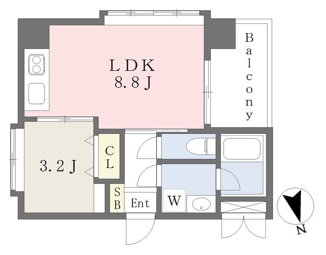 1LDK