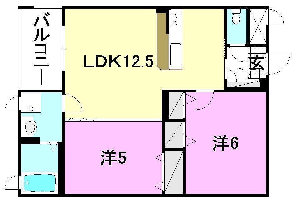 2LDK