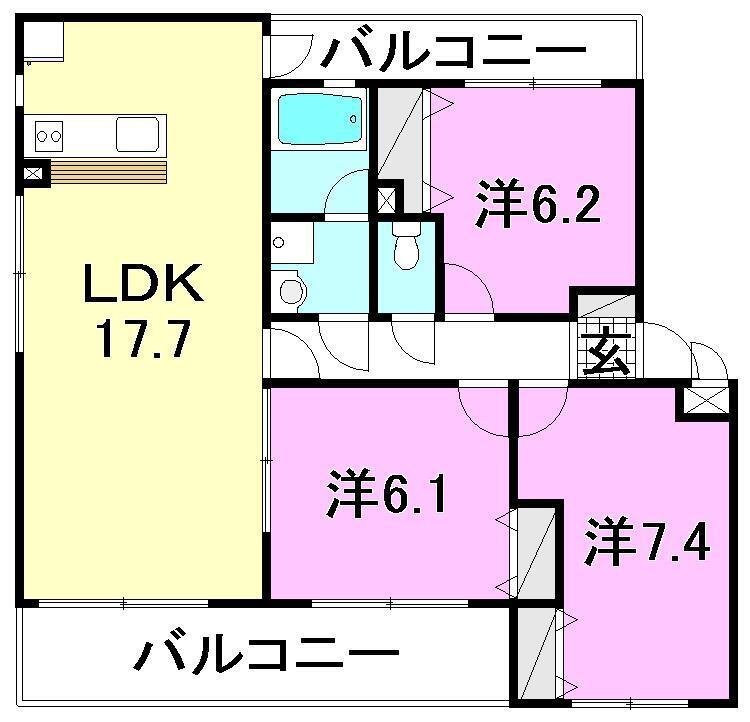3LDK