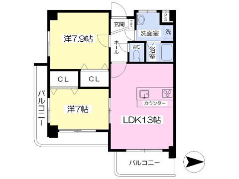 2LDK