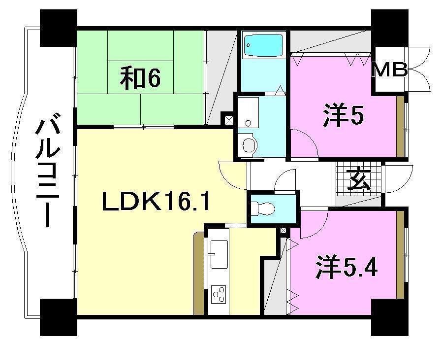 3LDK