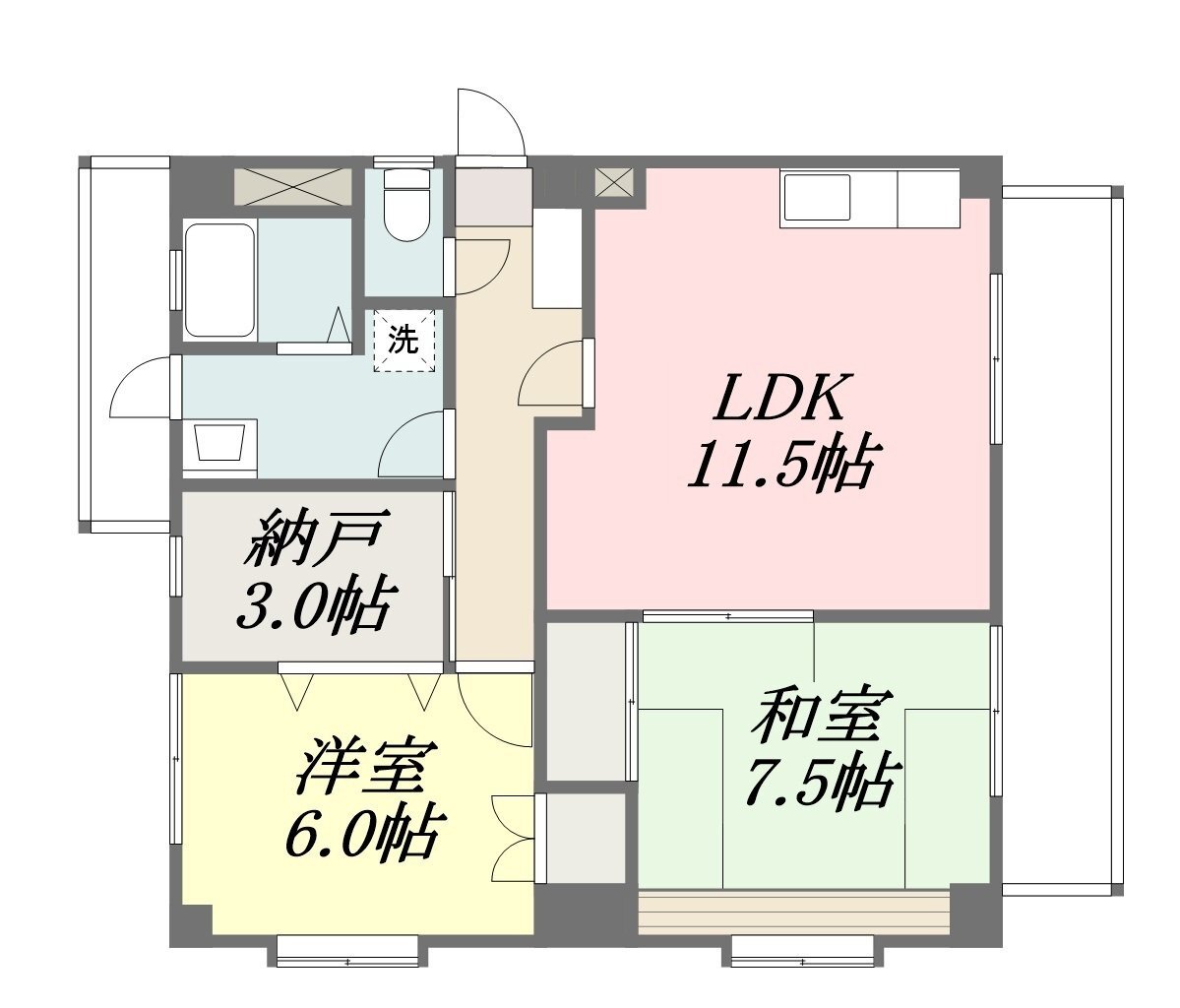 2SLDK