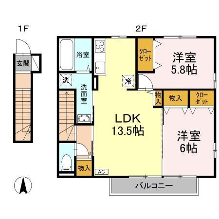 2LDK