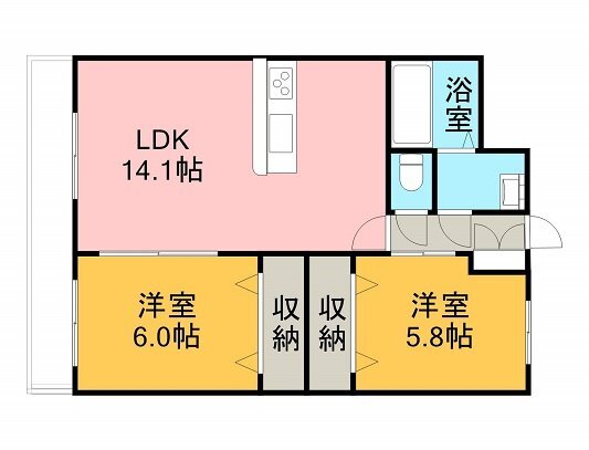 2LDK