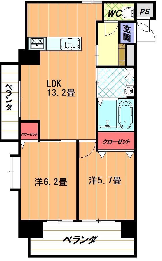2LDK