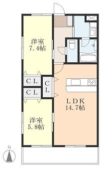 2LDK