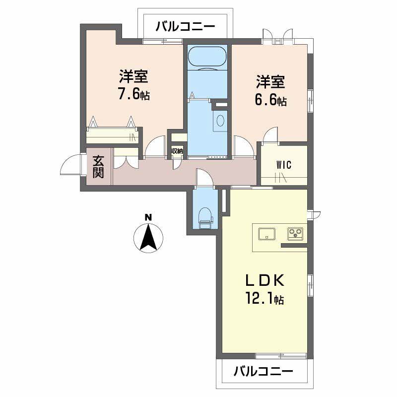 2LDK