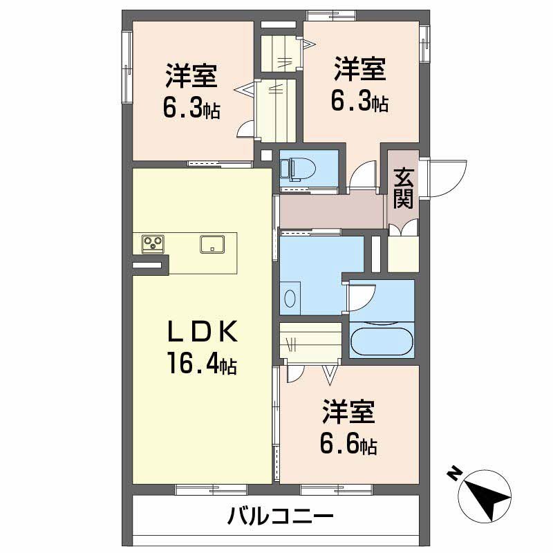 3LDK