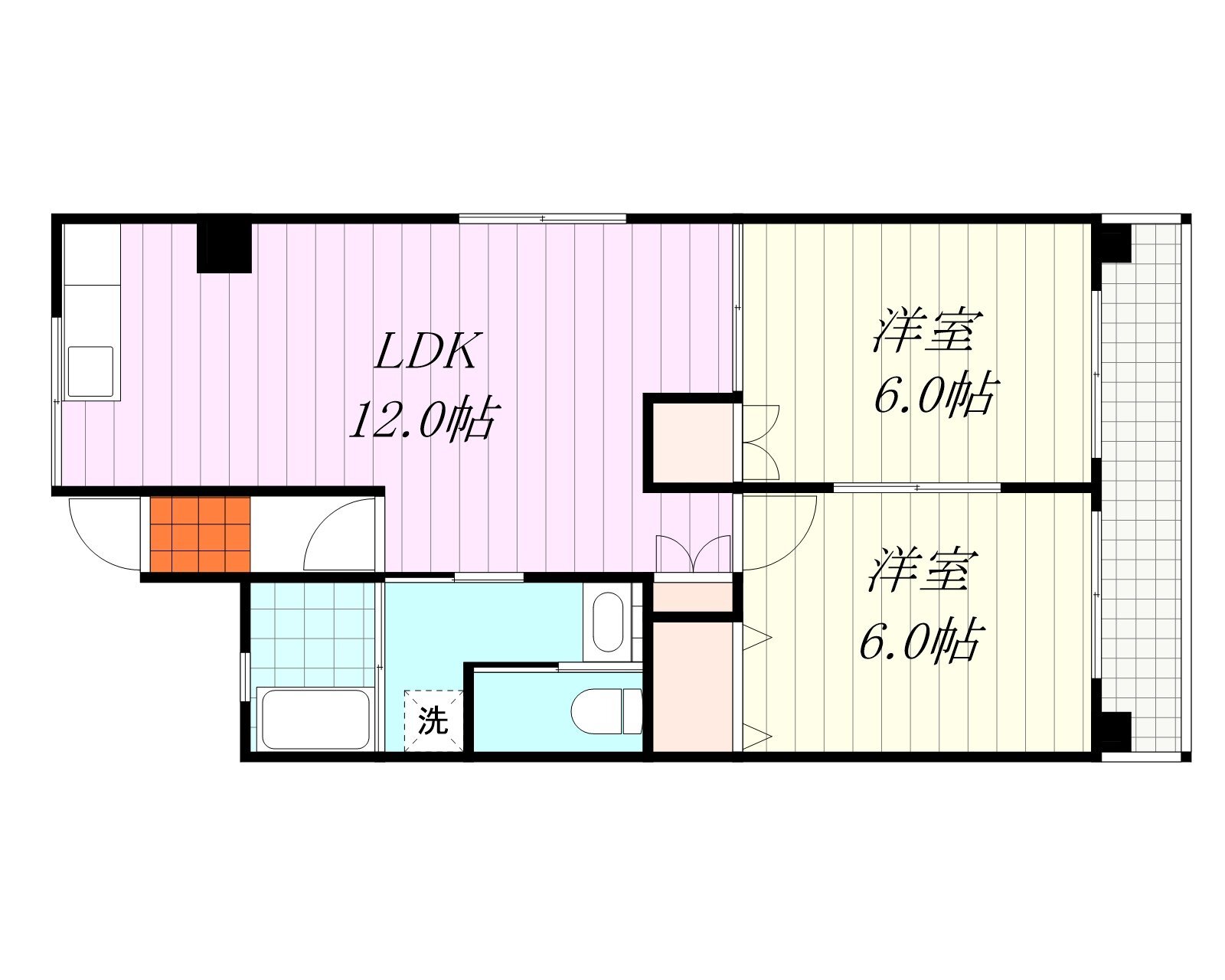 2LDK