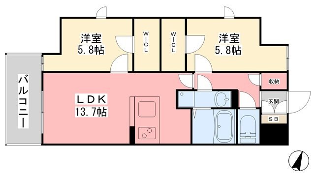 2LDK