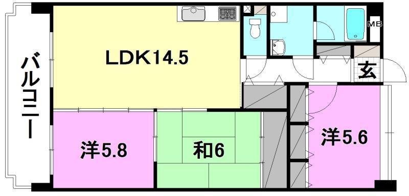 3LDK