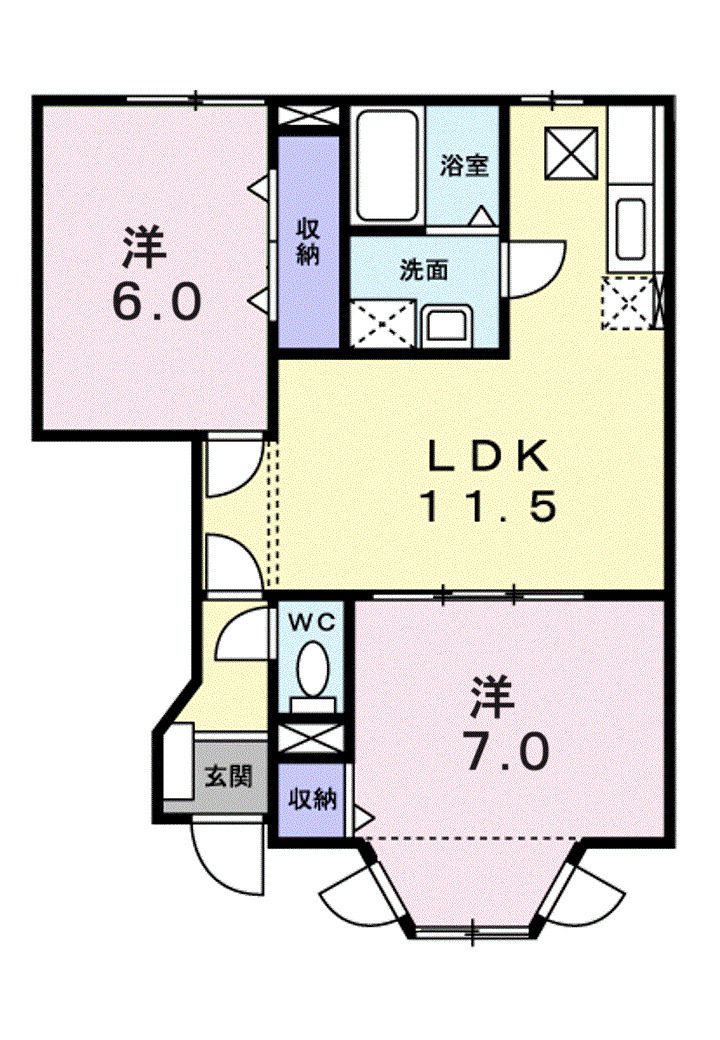 2LDK