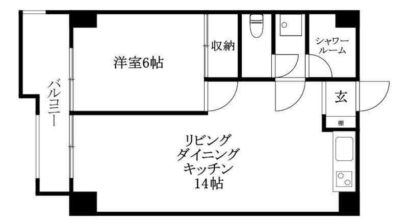 1LDK