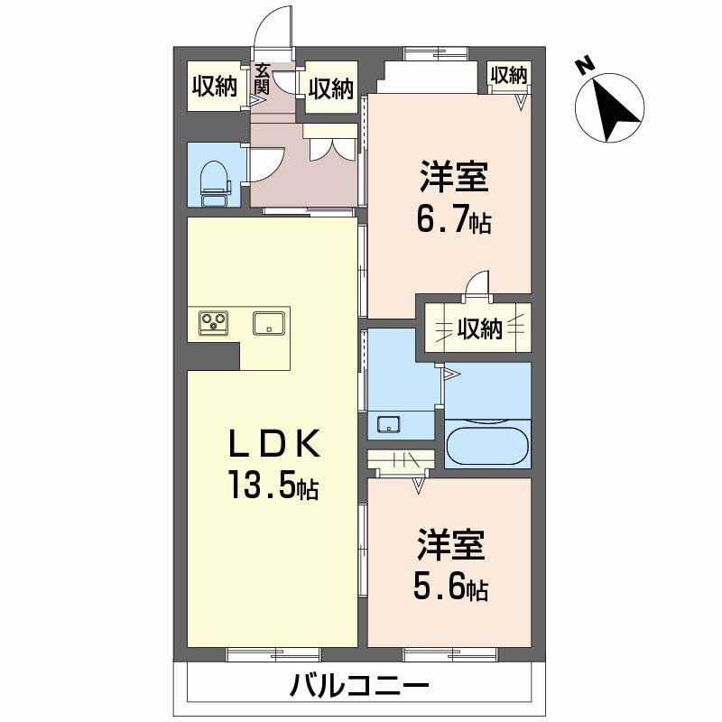 2LDK