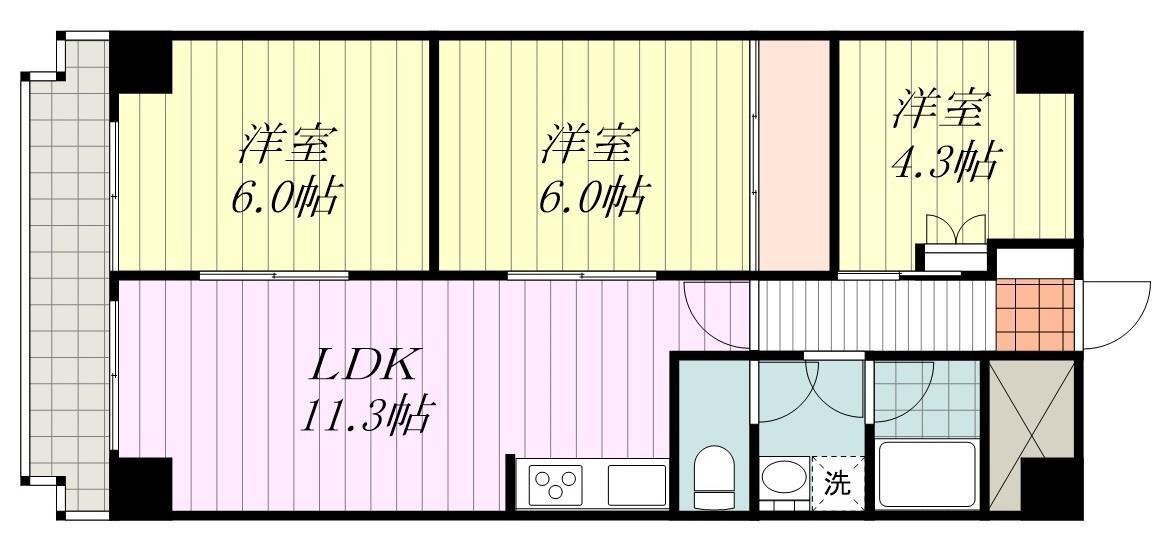 3LDK