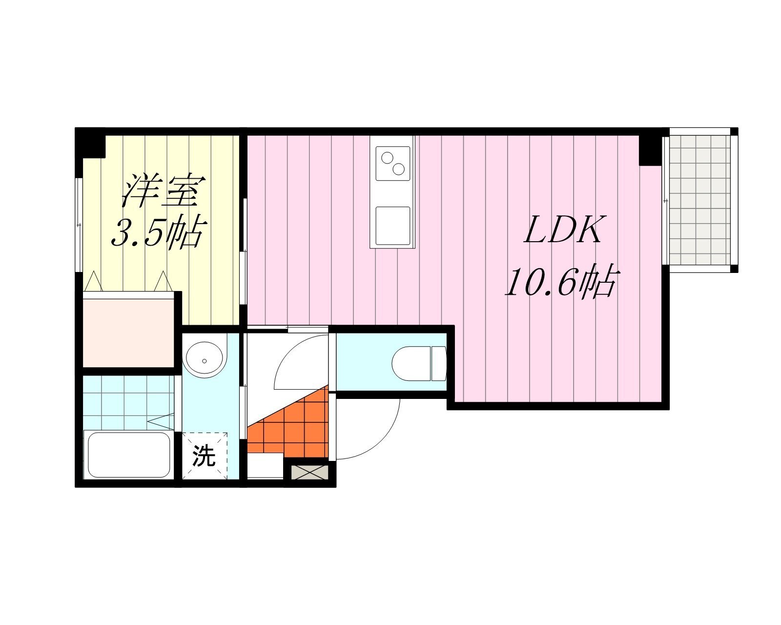 1LDK
