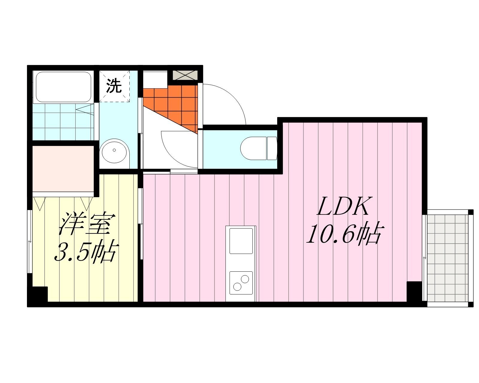 1LDK