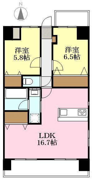2LDK