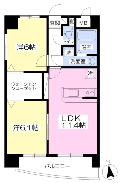 2LDK